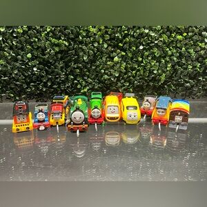 Colorful Train Engine Toy Set